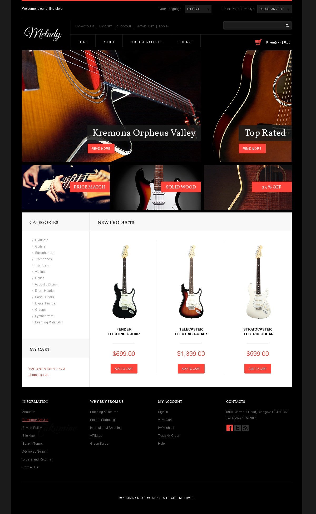 Magento Themes - GoWebBaby.Com