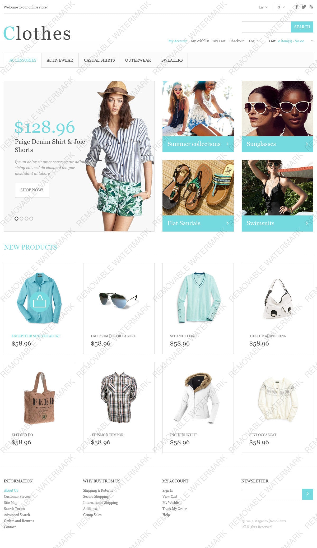 Magento Themes - GoWebBaby.Com