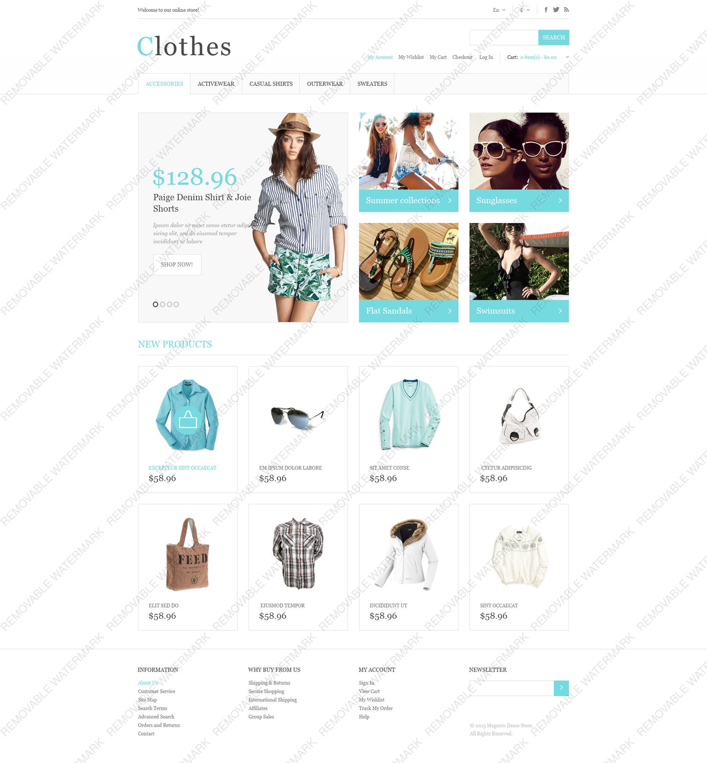 Magento Themes - GoWebBaby.Com