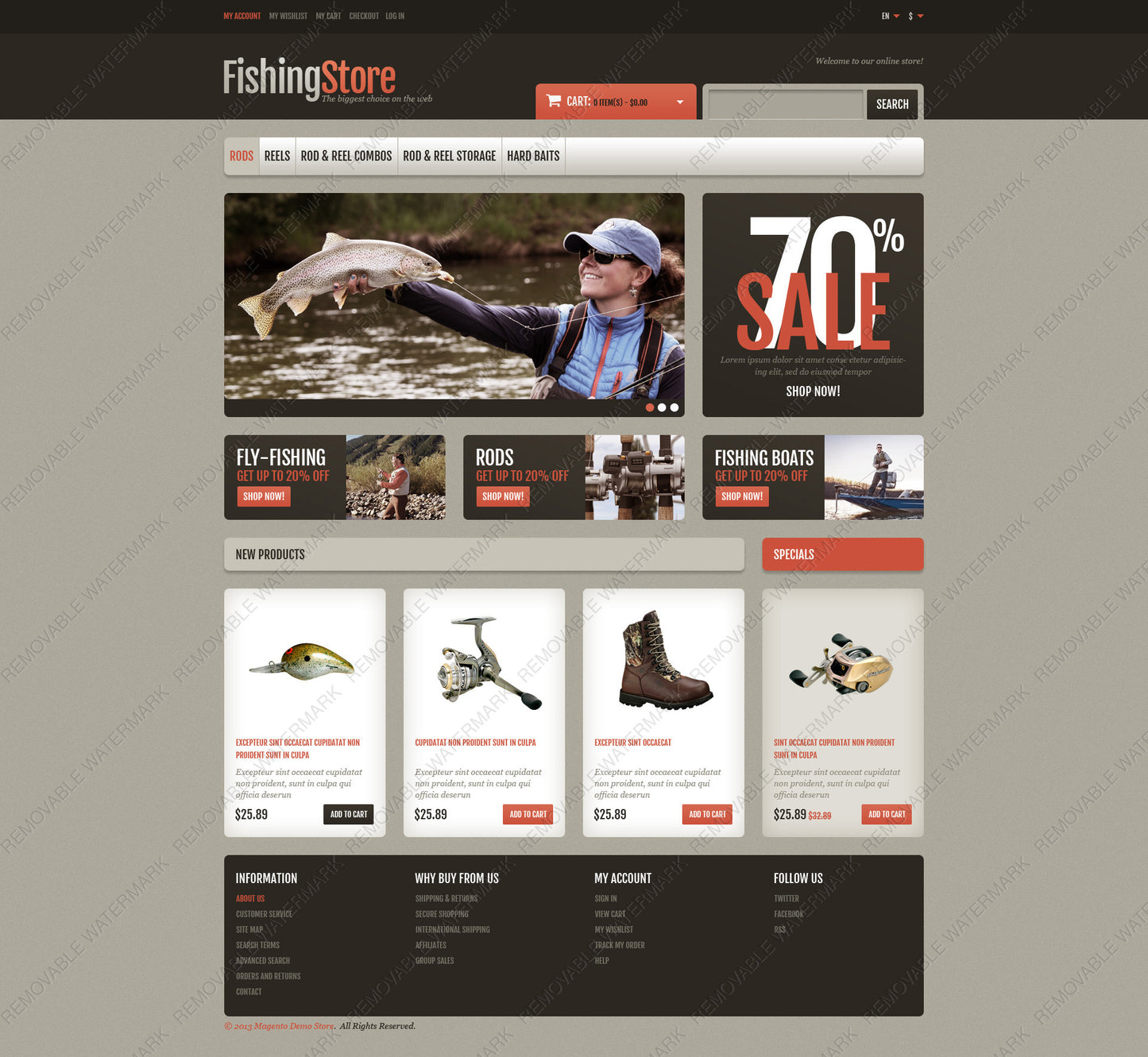 Magento Themes - GoWebBaby.Com