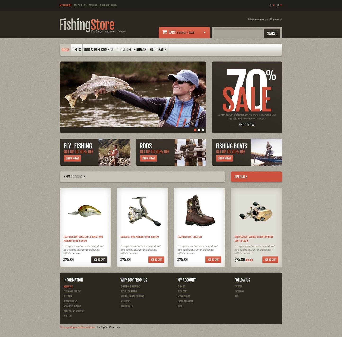 Magento Themes - GoWebBaby.Com