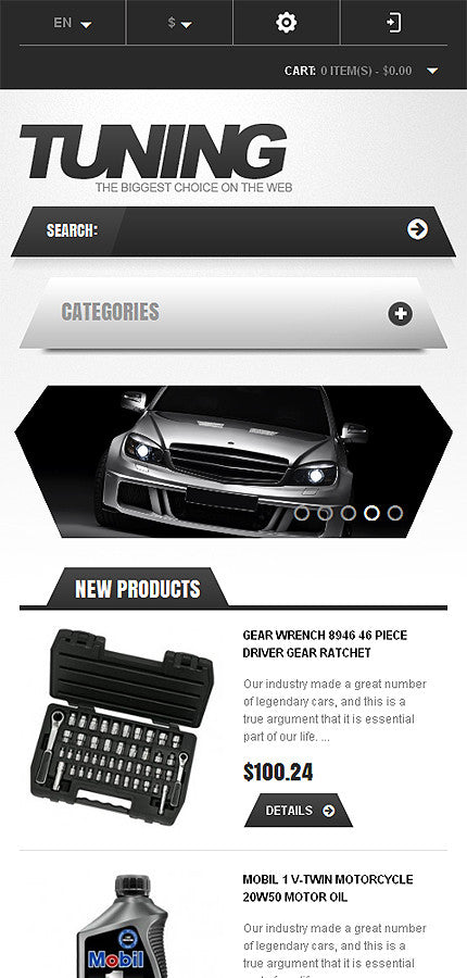 Magento Themes - GoWebBaby.Com