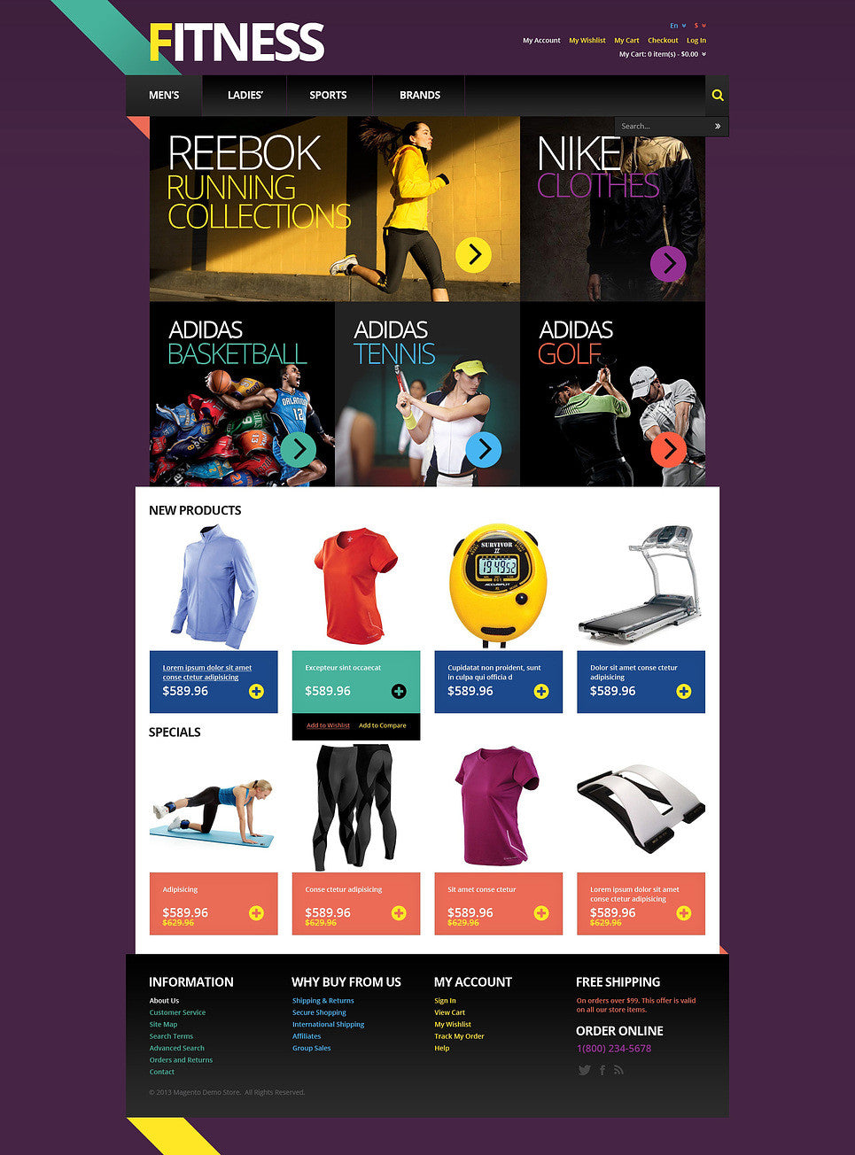 Magento Themes - GoWebBaby.Com