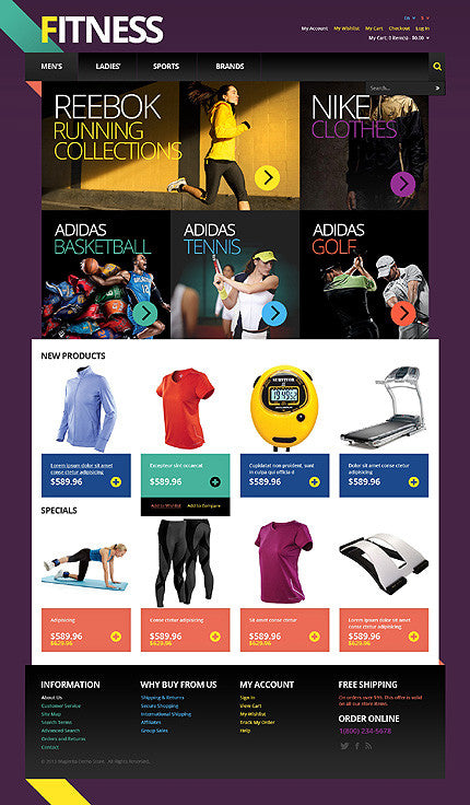 Magento Themes - GoWebBaby.Com