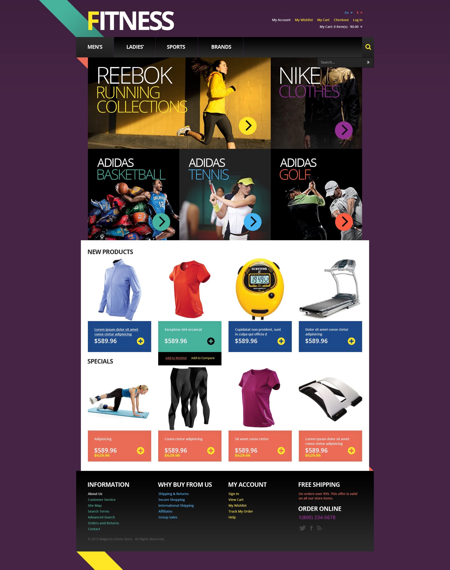Magento Themes - GoWebBaby.Com
