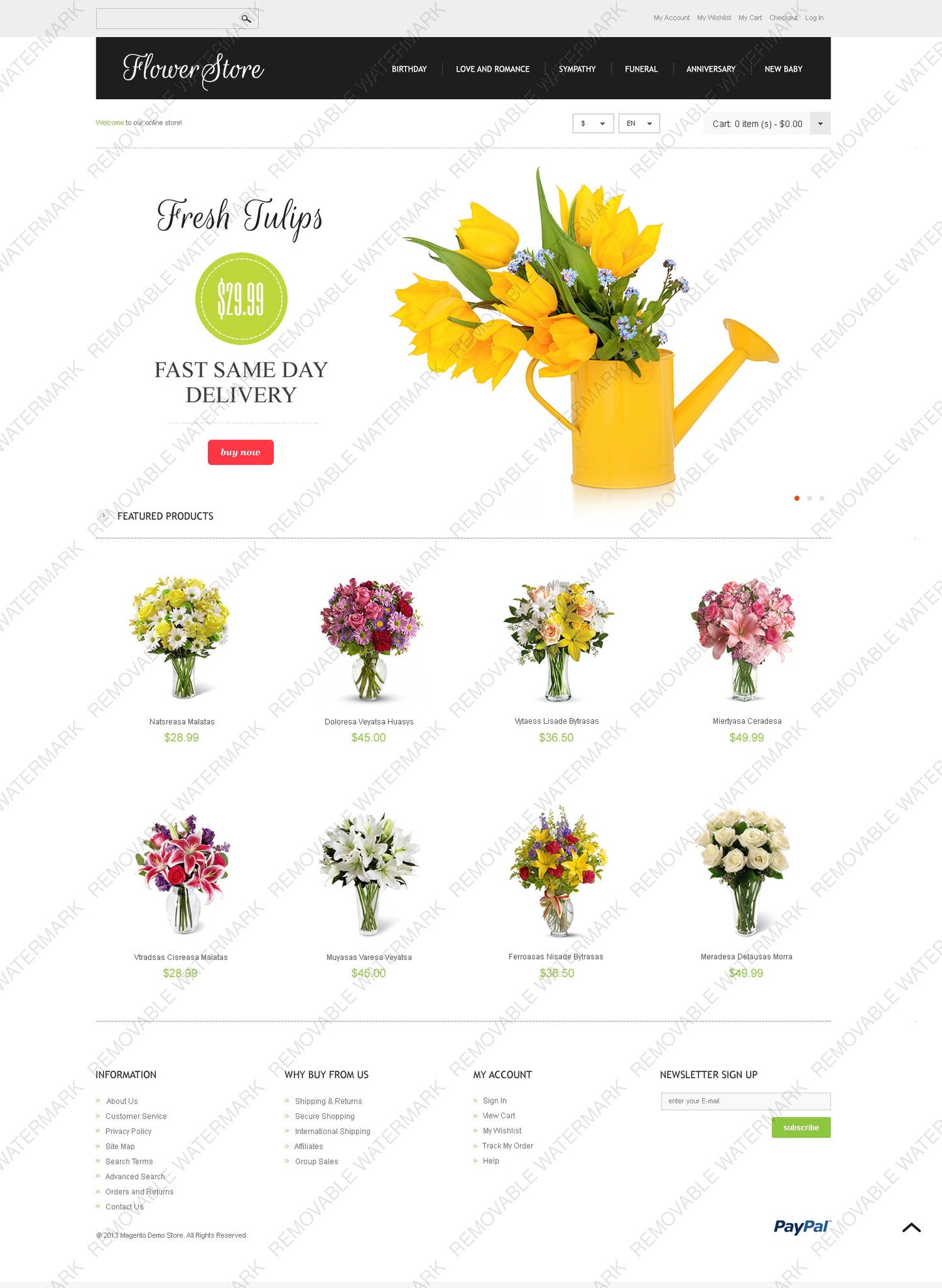 Magento Themes - GoWebBaby.Com
