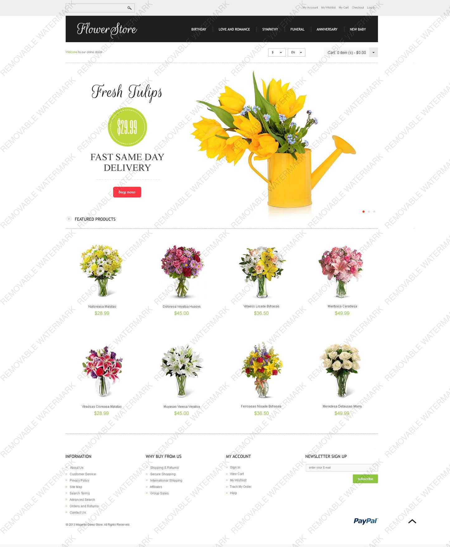 Magento Themes - GoWebBaby.Com