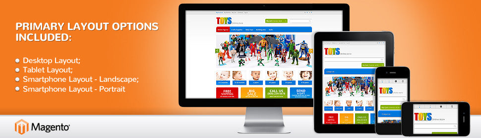 Magento Themes - GoWebBaby.Com