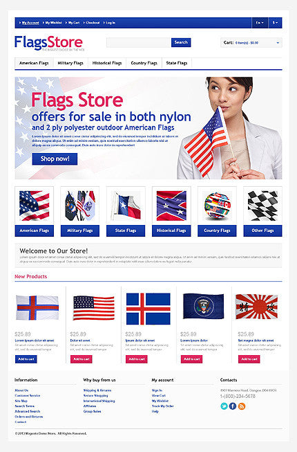 Magento Themes - GoWebBaby.Com