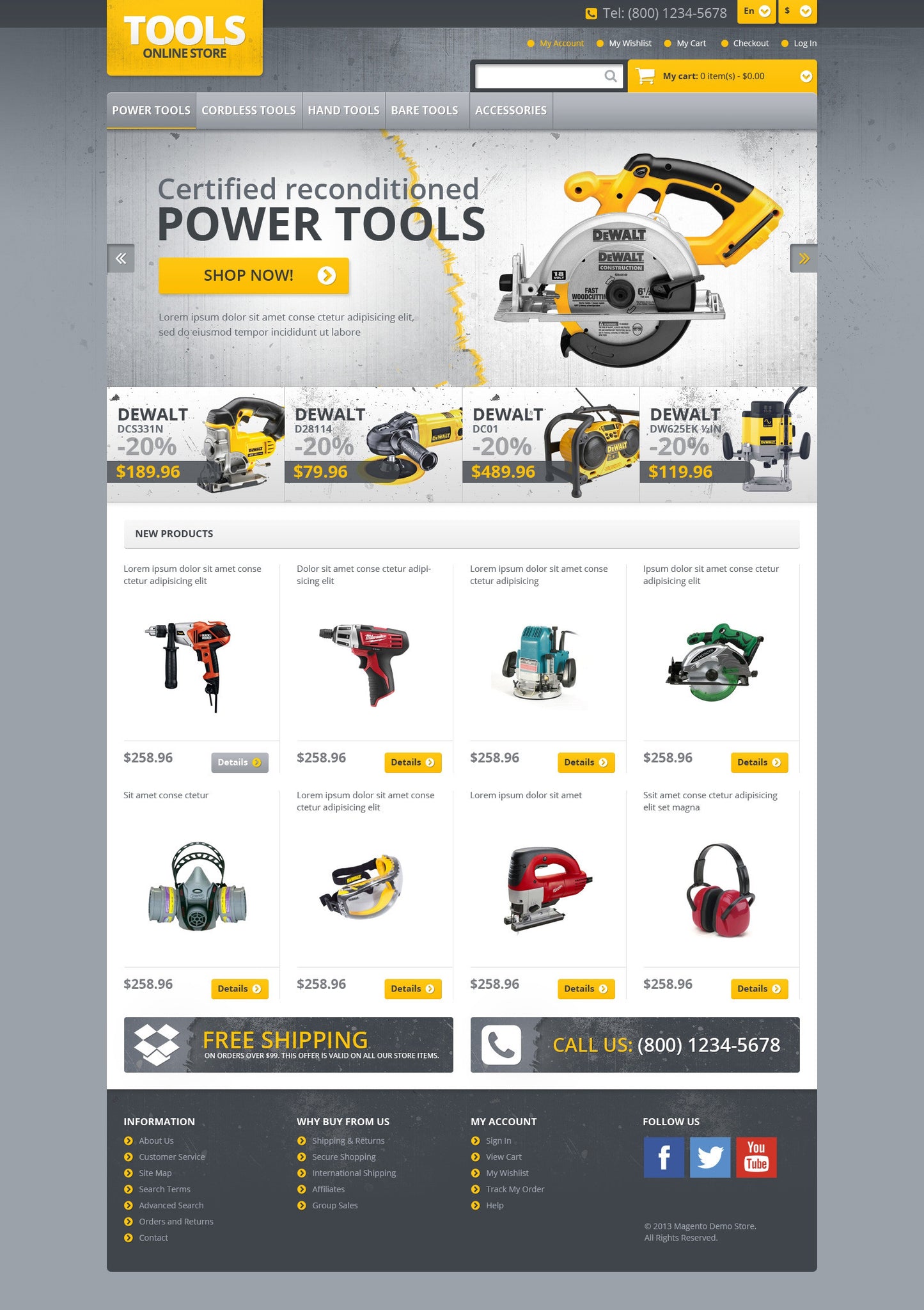 Magento Themes - GoWebBaby.Com