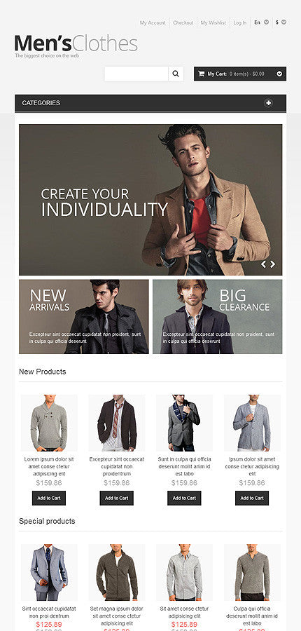 Magento Themes - GoWebBaby.Com