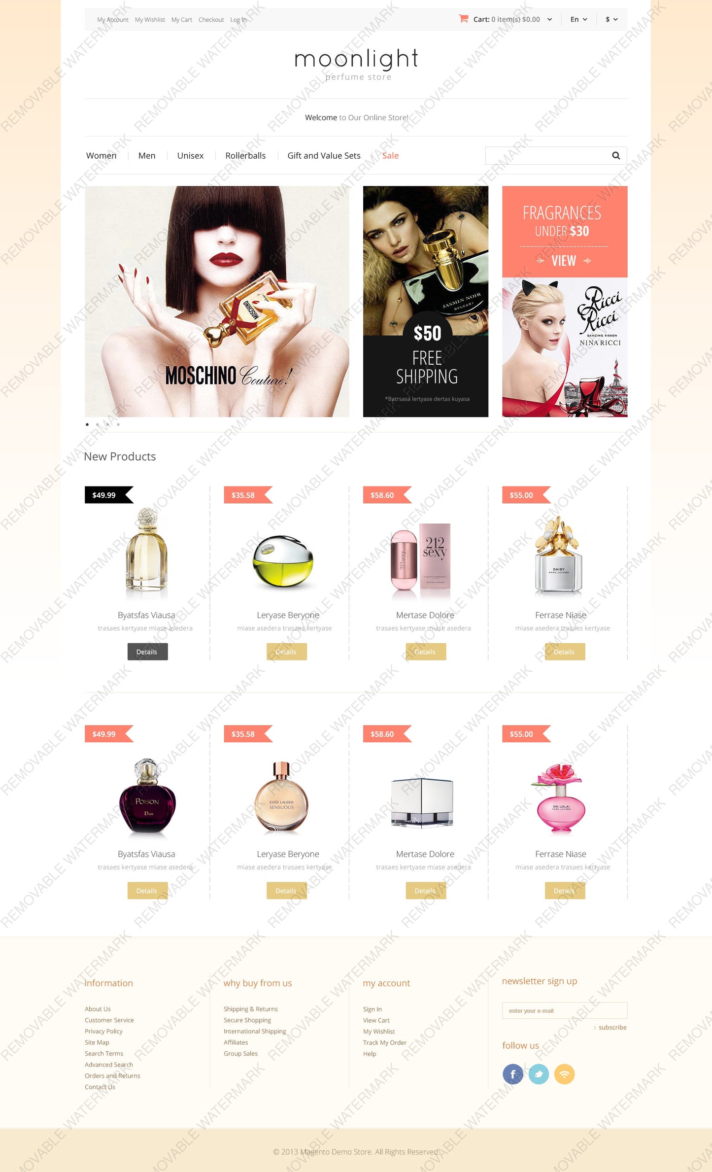 Magento Themes - GoWebBaby.Com