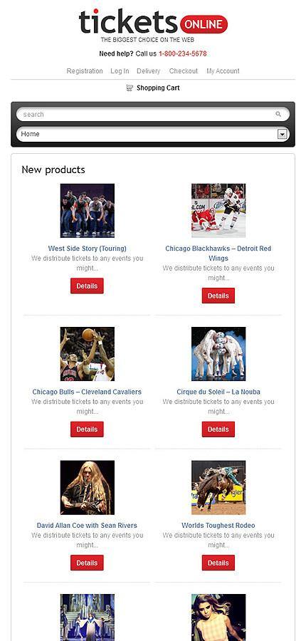 Eticket WooCommerce Website Design - GoWebBaby.Com