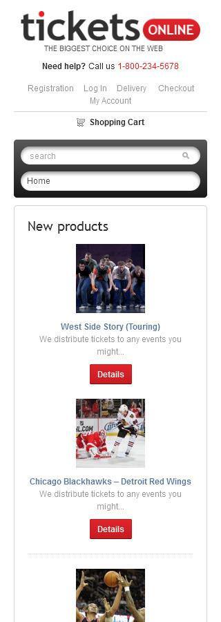 Eticket WooCommerce Website Design - GoWebBaby.Com