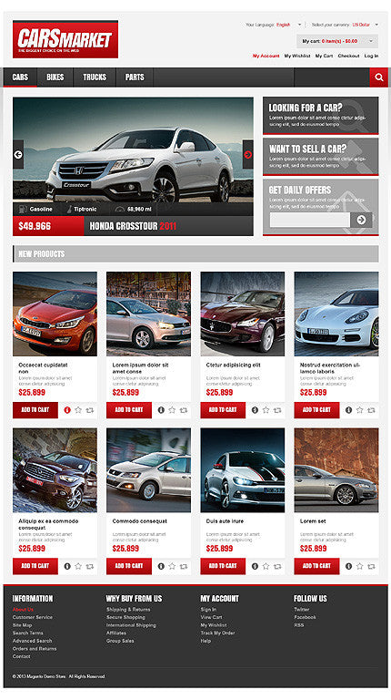 Magento Themes - GoWebBaby.Com