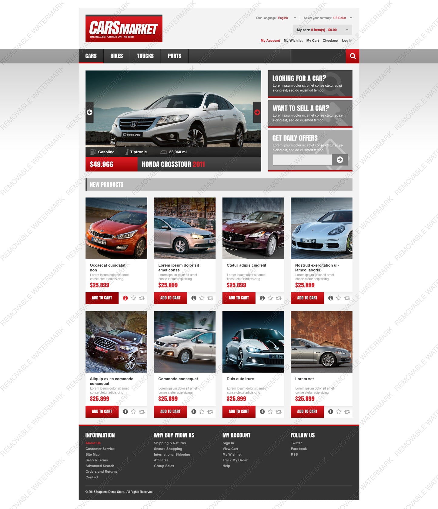 Magento Themes - GoWebBaby.Com