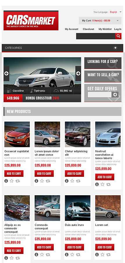 Magento Themes - GoWebBaby.Com