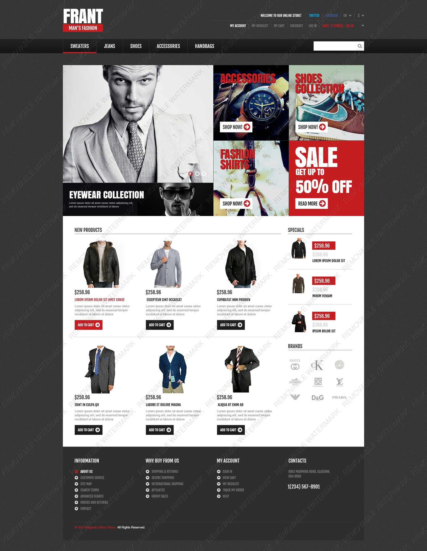 Magento Themes - GoWebBaby.Com