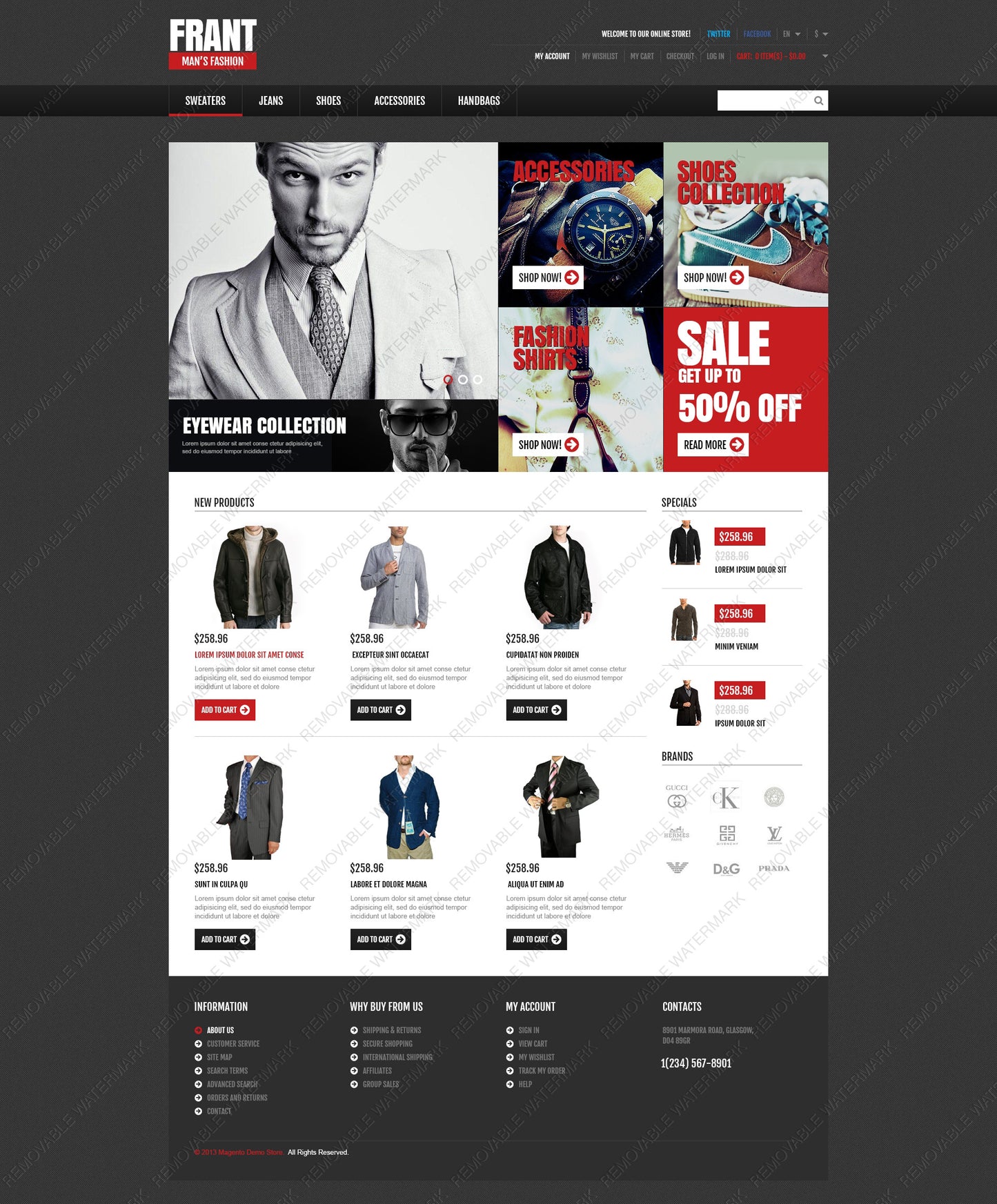 Magento Themes - GoWebBaby.Com