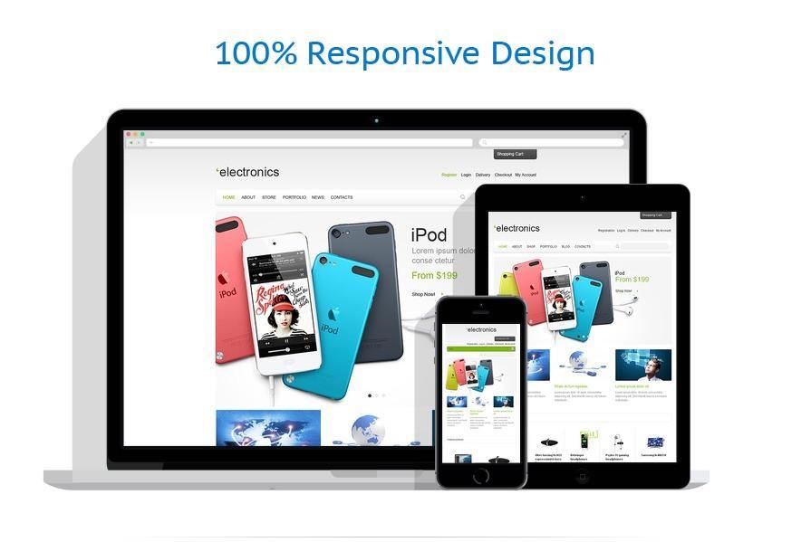Electonice Shop WooCommerce Website Design - GoWebBaby.Com