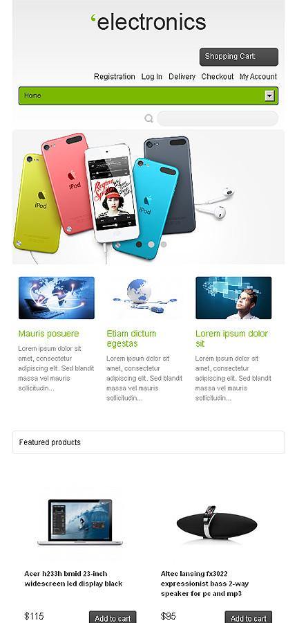 Electonice Shop WooCommerce Website Design - GoWebBaby.Com