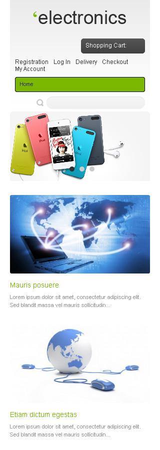 Electonice Shop WooCommerce Website Design - GoWebBaby.Com
