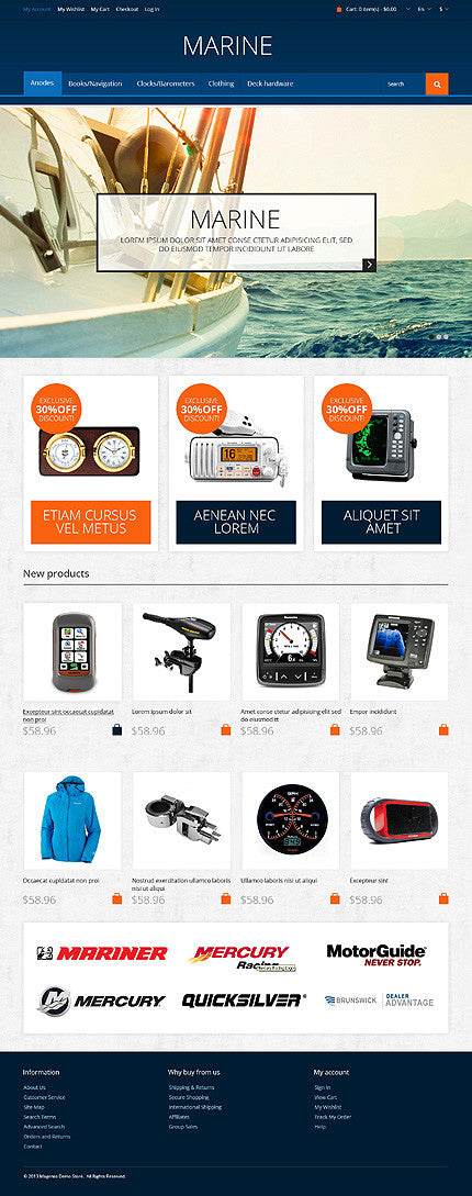 Magento Themes - GoWebBaby.Com