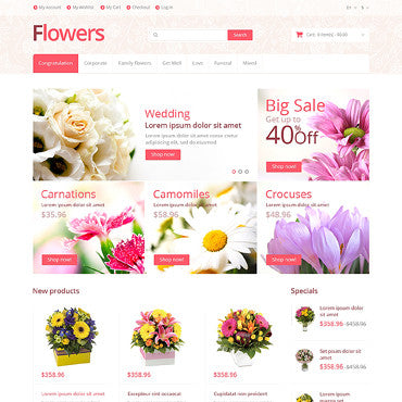 Magento Themes - GoWebBaby.Com