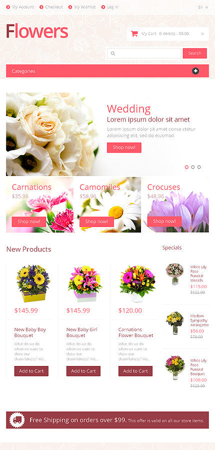 Magento Themes - GoWebBaby.Com