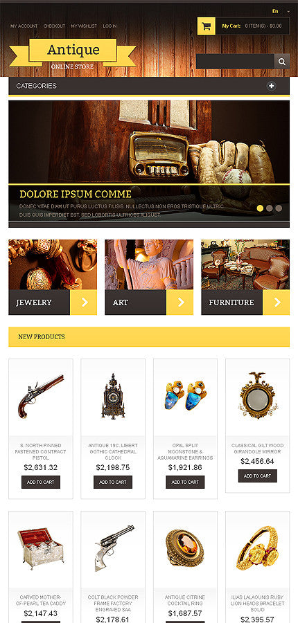 Magento Themes - GoWebBaby.Com