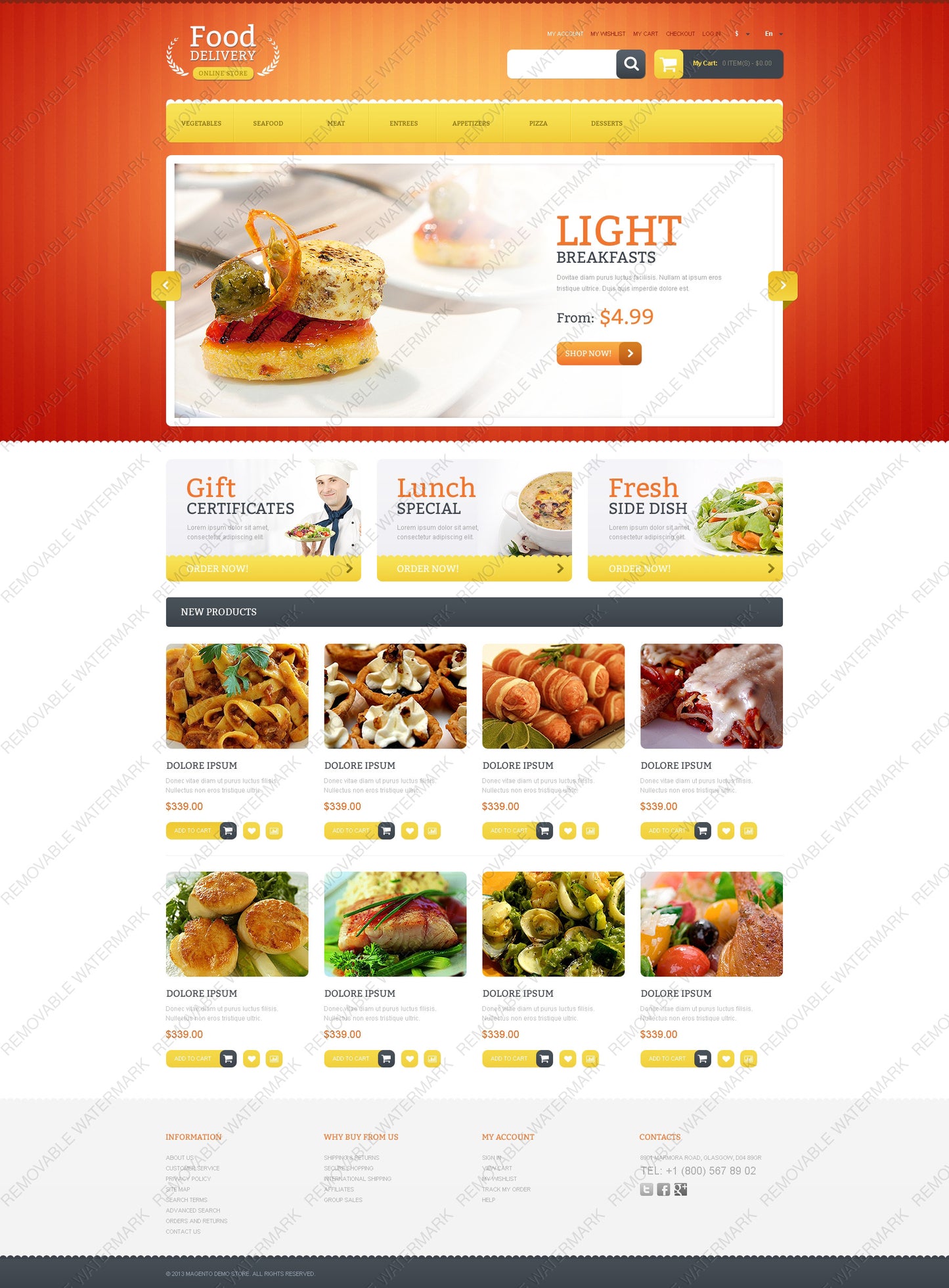 Magento Themes - GoWebBaby.Com