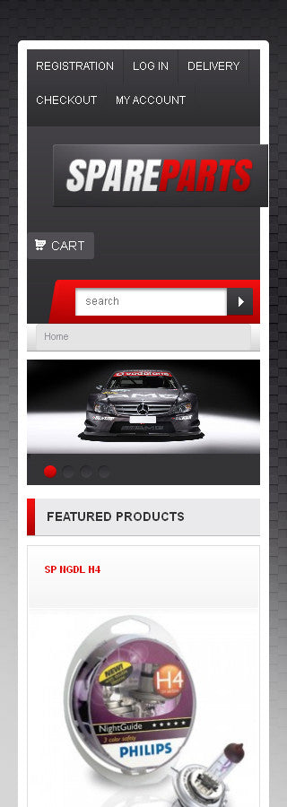 Spare Parts WooCommerce Website Design - GoWebBaby.Com