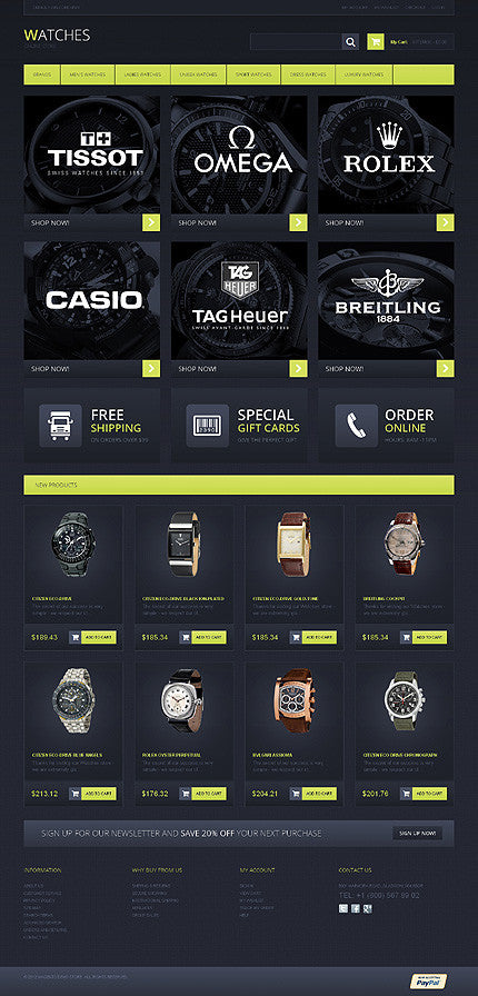 Magento Themes - GoWebBaby.Com