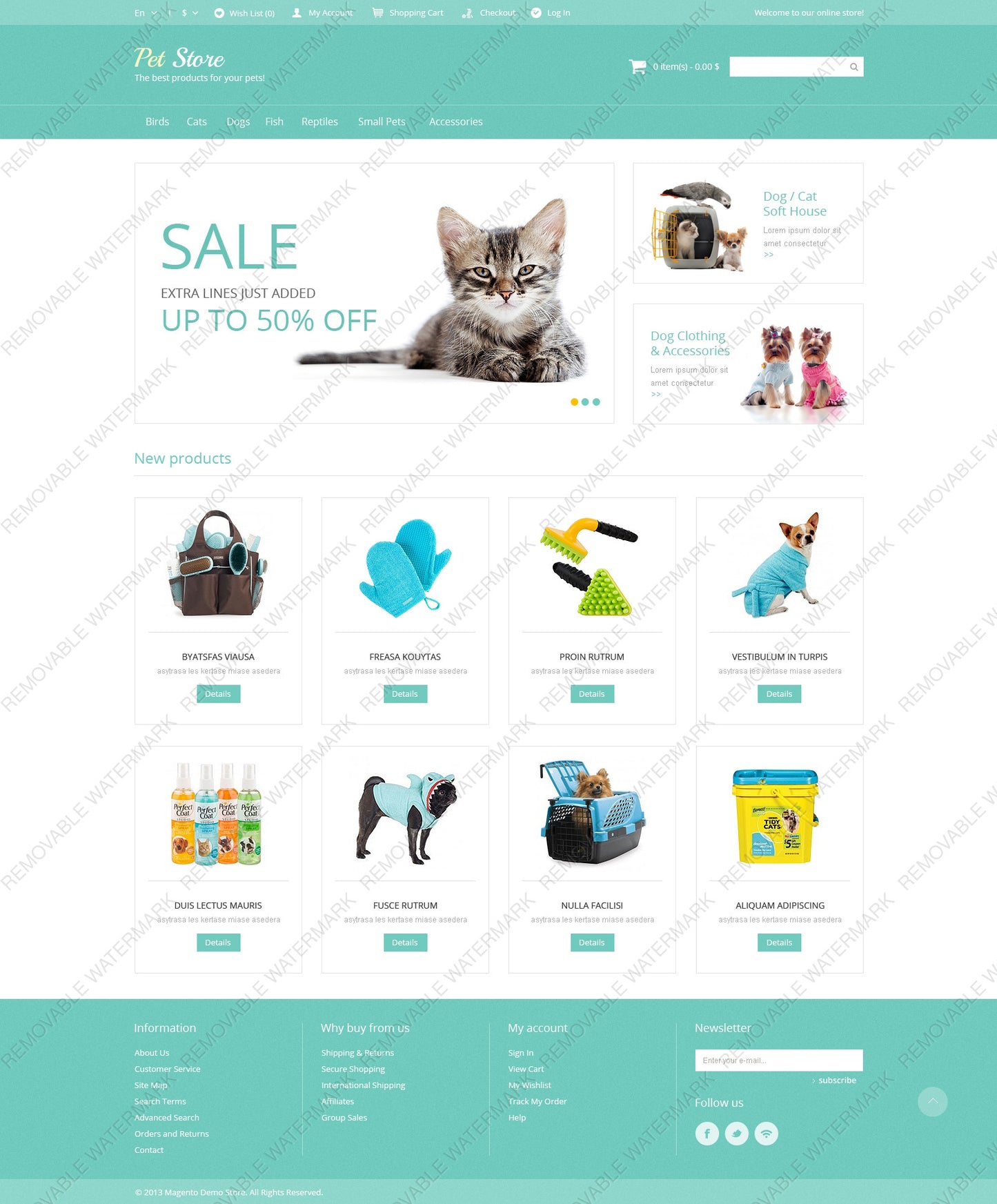 Magento Themes - GoWebBaby.Com