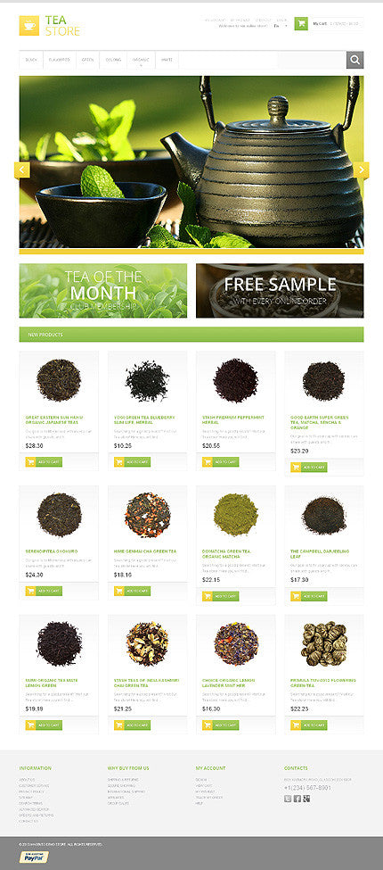 Magento Themes - GoWebBaby.Com