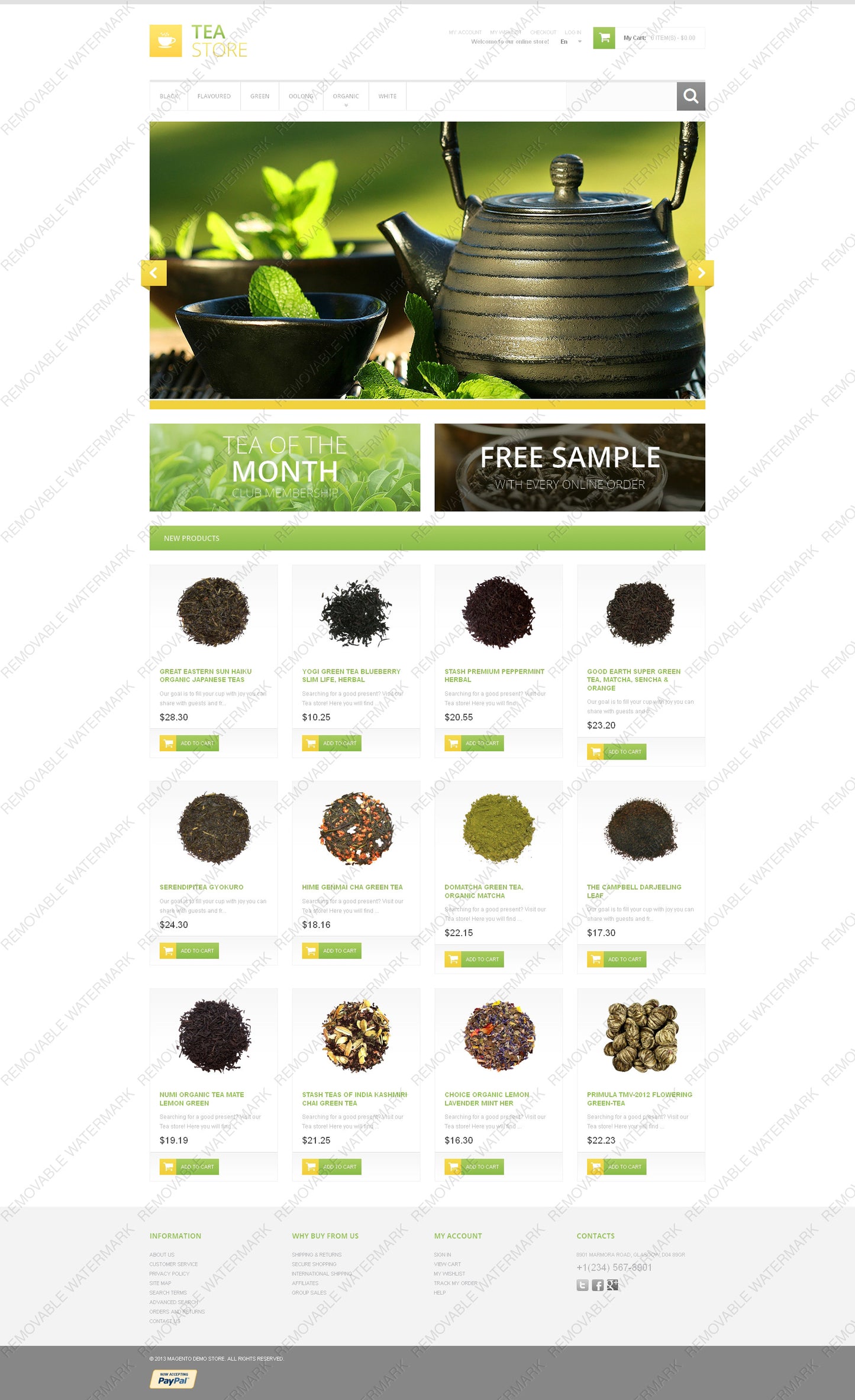 Magento Themes - GoWebBaby.Com