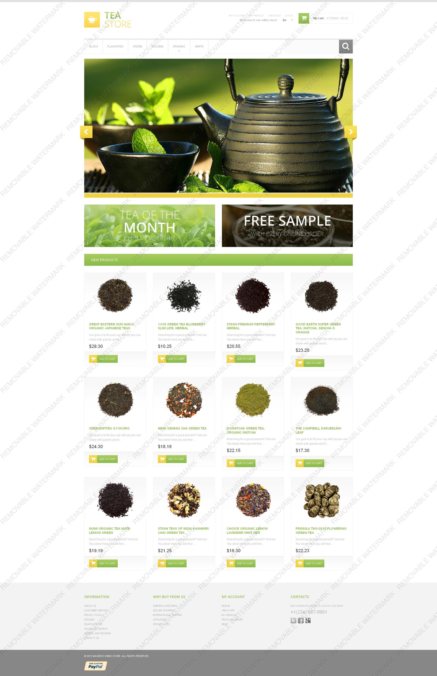 Magento Themes - GoWebBaby.Com