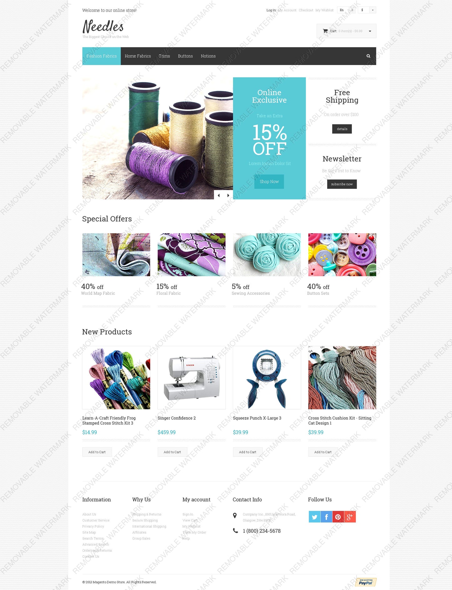 Magento Themes - GoWebBaby.Com