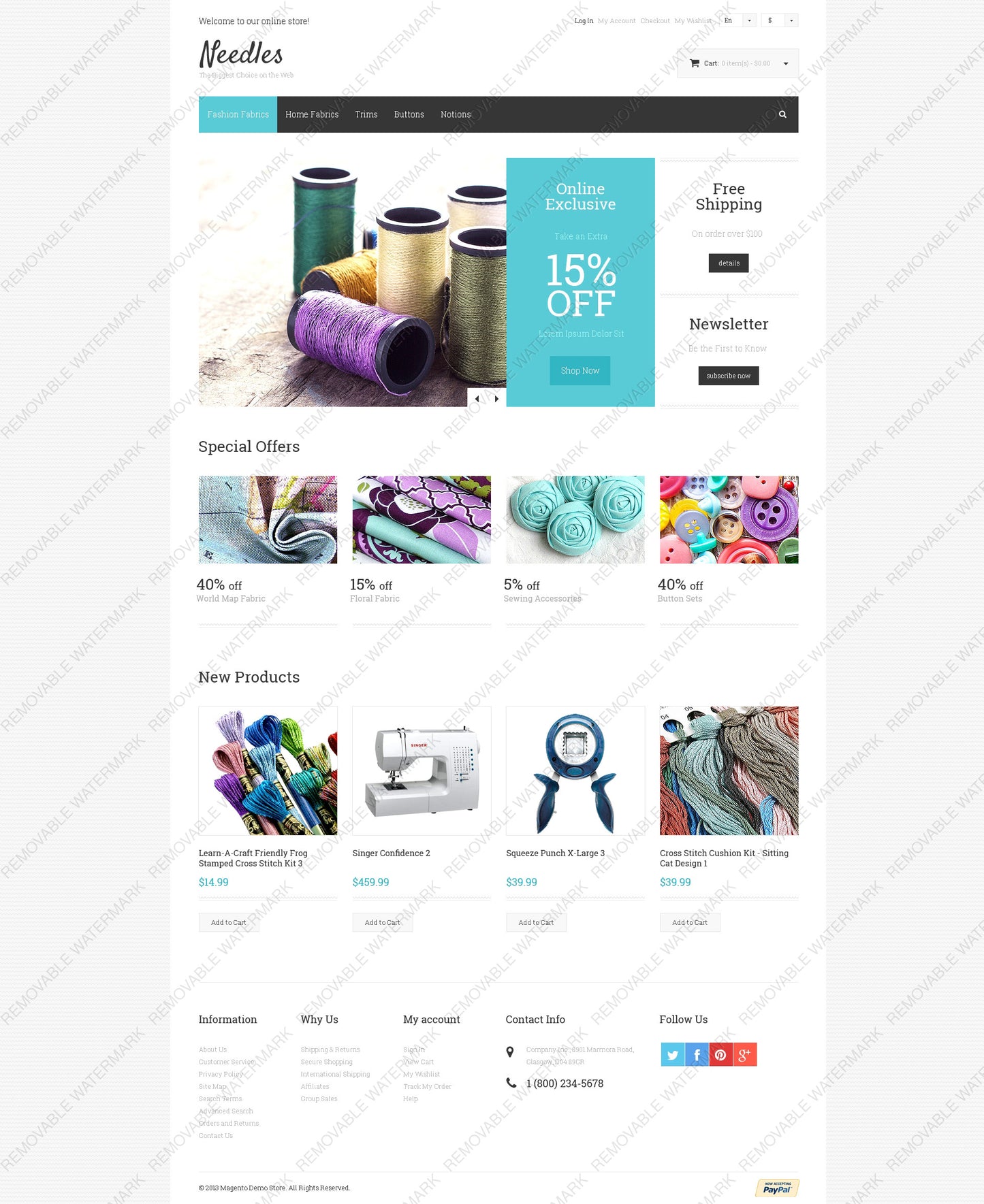 Magento Themes - GoWebBaby.Com