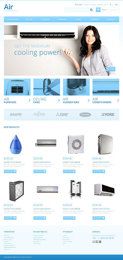 Magento Themes - GoWebBaby.Com