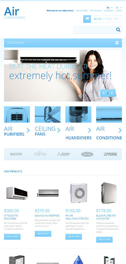 Magento Themes - GoWebBaby.Com
