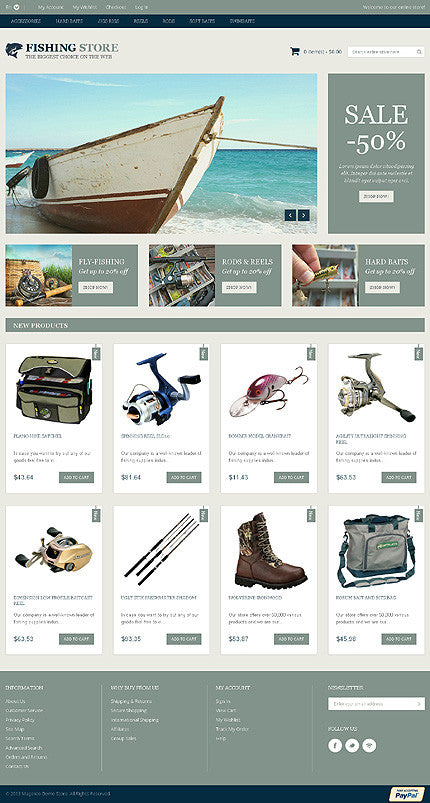Magento Themes - GoWebBaby.Com