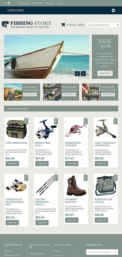 Magento Themes - GoWebBaby.Com