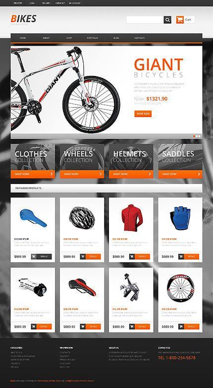 Bicycle Store WooCommerce Website Design - GoWebBaby.Com