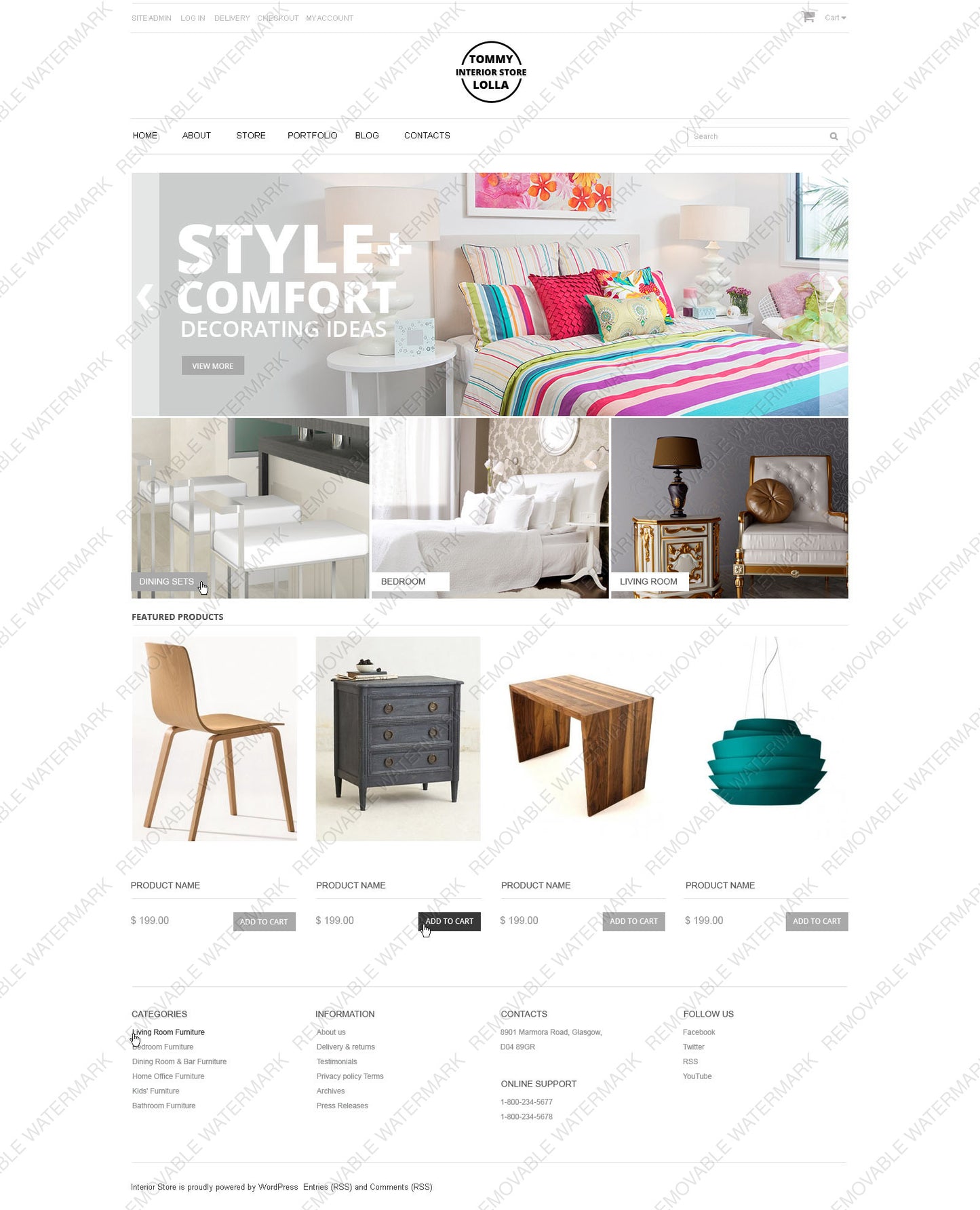 Style Furniture WooCommerce Website Design - GoWebBaby.Com