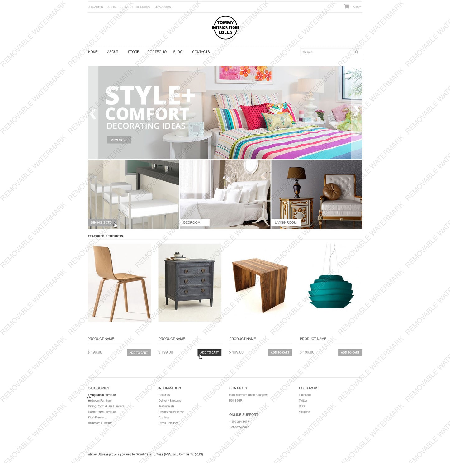 Style Furniture WooCommerce Website Design - GoWebBaby.Com
