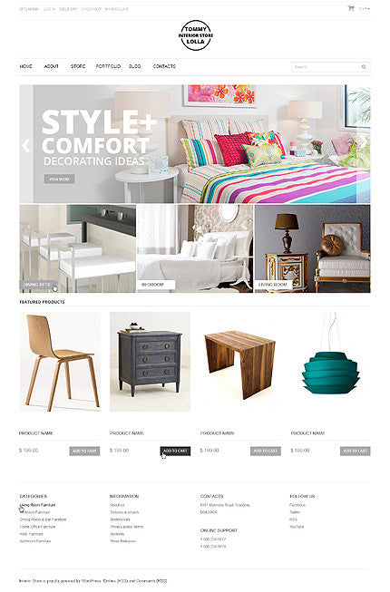 Style Furniture WooCommerce Website Design - GoWebBaby.Com