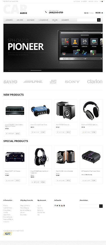 Magento Themes - GoWebBaby.Com