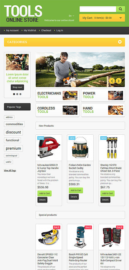 Magento Themes - GoWebBaby.Com