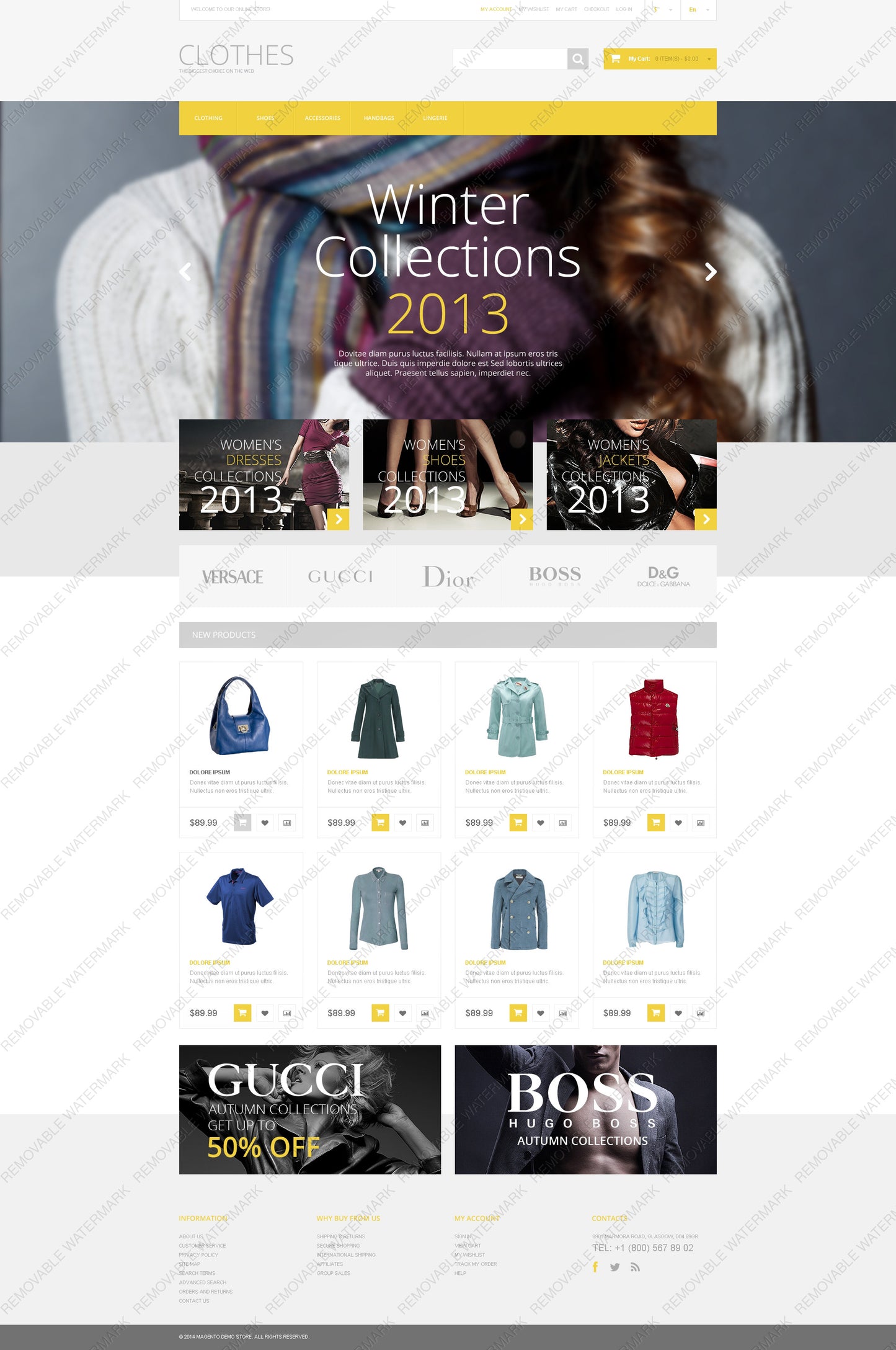 Magento Themes - GoWebBaby.Com